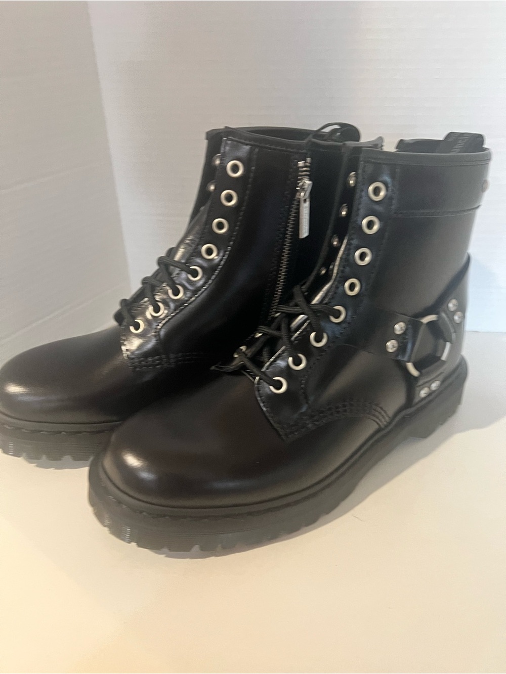 Dr. Martens 1460 Harness Boots Size W9 or M8